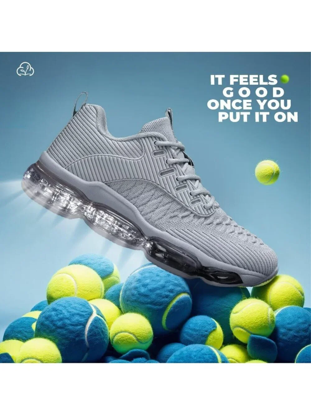 Women Light Grey Air Cushion Basketball Breathable Cross Trainers Sneaker Shoes
